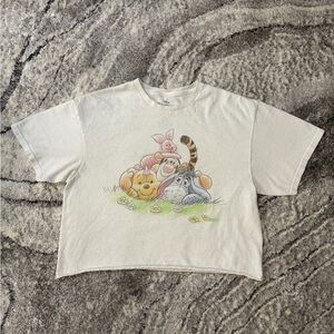 Winnie the Pooh Crop Top Shirt